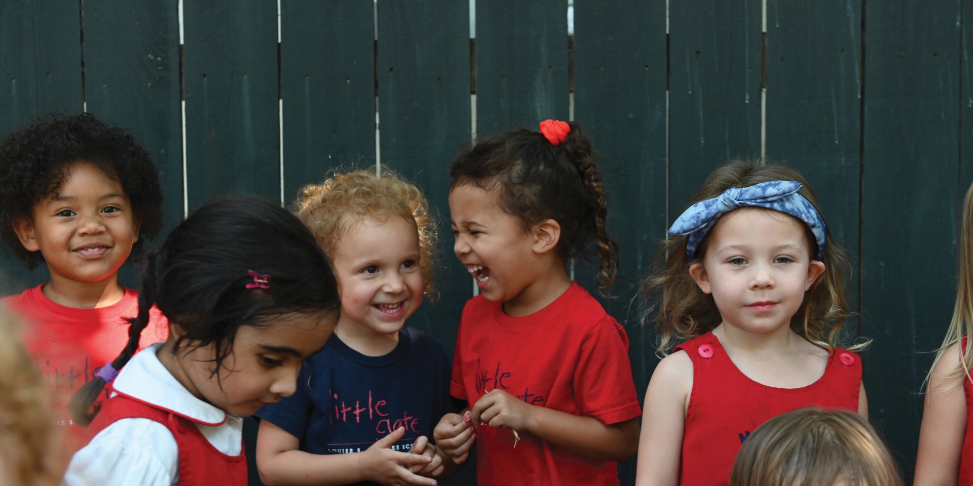 Little Gate students laughing